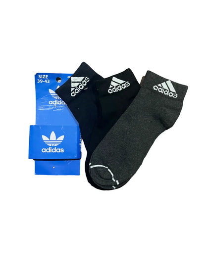 A-d-d-i-d-a-s Ankle Socks (Pack Of 3)